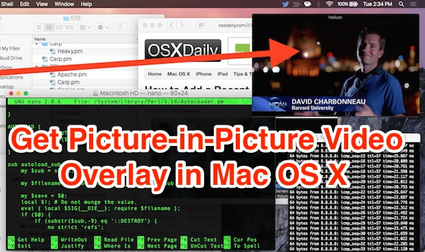 video overlay app for mac